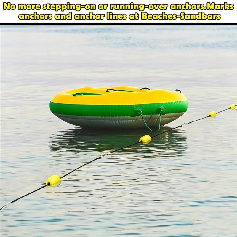 Fishing Boat Anchor - RTENTE-Anchor Buoy Float 4 pezzi Galleggiante