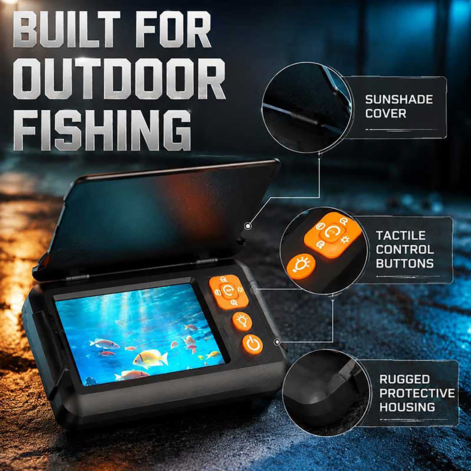 Cercatore di Pesci HD 1080P, T - Fishing Boat Depth Finder recensione e prezzo